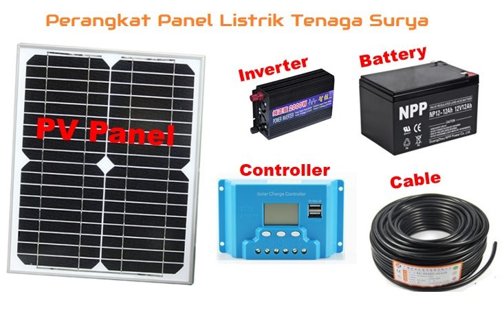 Solar Panel Listrik Tenaga Surya Photovoltaic