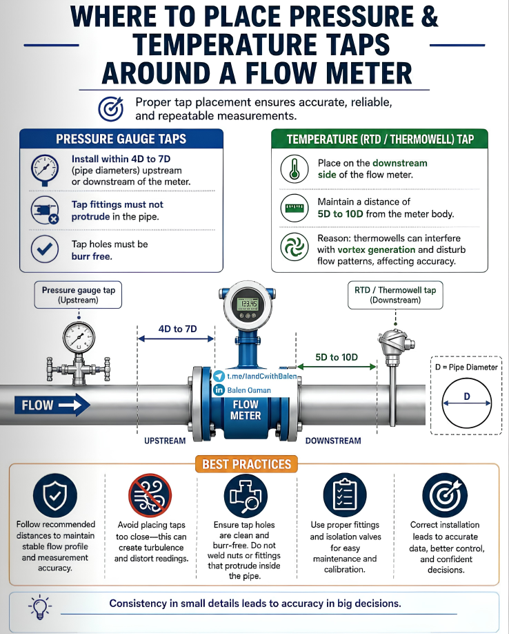 Kenapa Posisi Pressure Tap di Sekitar Flowmeter Tidak Boleh Sembarangan?
